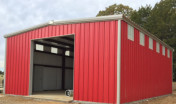 Prefabricated garage